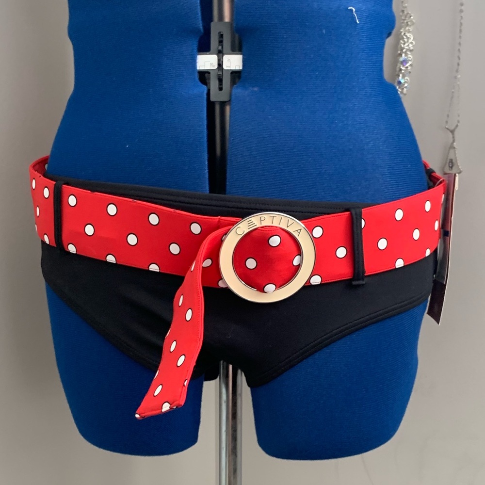 Captiva Red Rouge Bikini Bottoms